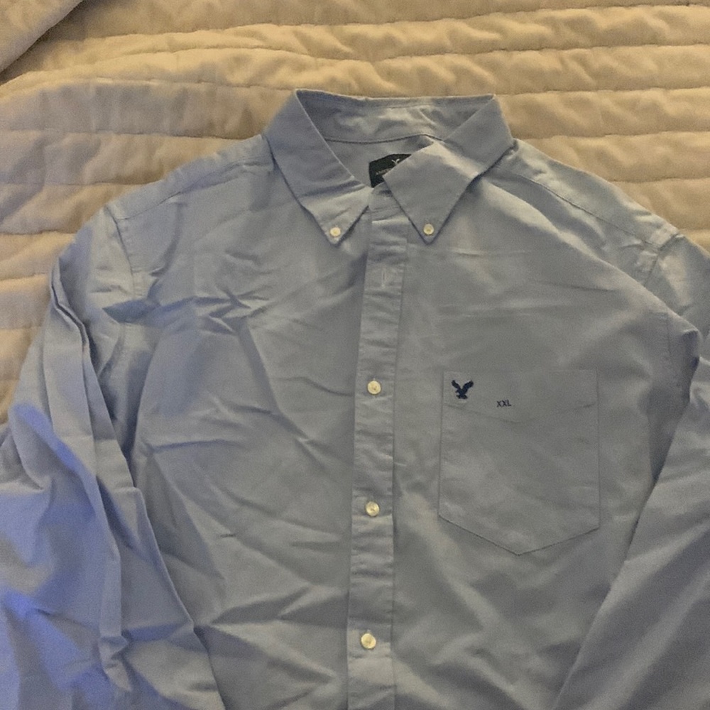 American eagle dress shirt cotton.